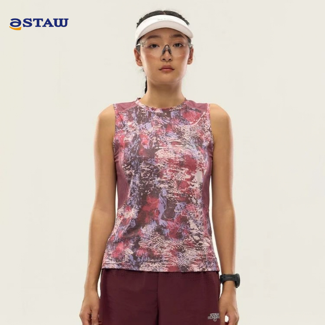 STAW Printed Zoned Ventilation Women's Tank Top