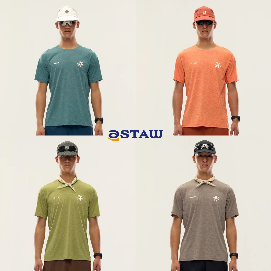 STAW Wild Bloom Run Toward The Sun Printed Men's Short Sleeve