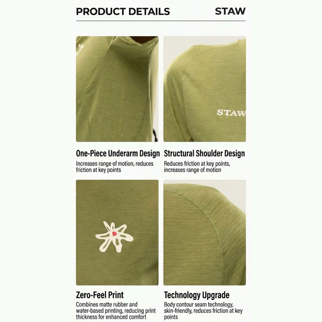 STAW Wild Bloom Run Toward The Sun Printed Men's Short Sleeve