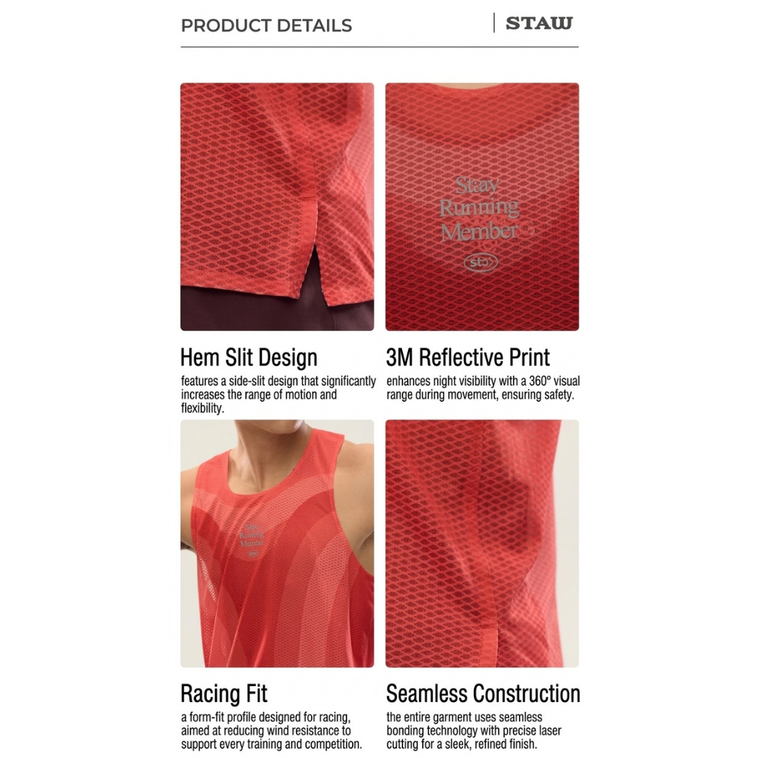 STAW Honeycomb Racing Women's Vest