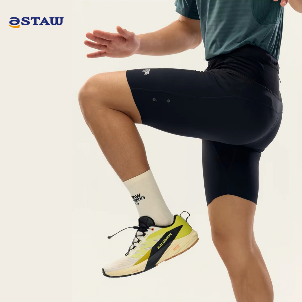 STAW  Henwen Waist Pack Compression Men's Running Tights