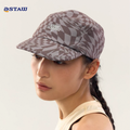 STAW Printed Short Brim Breathable Unisex Running Cap