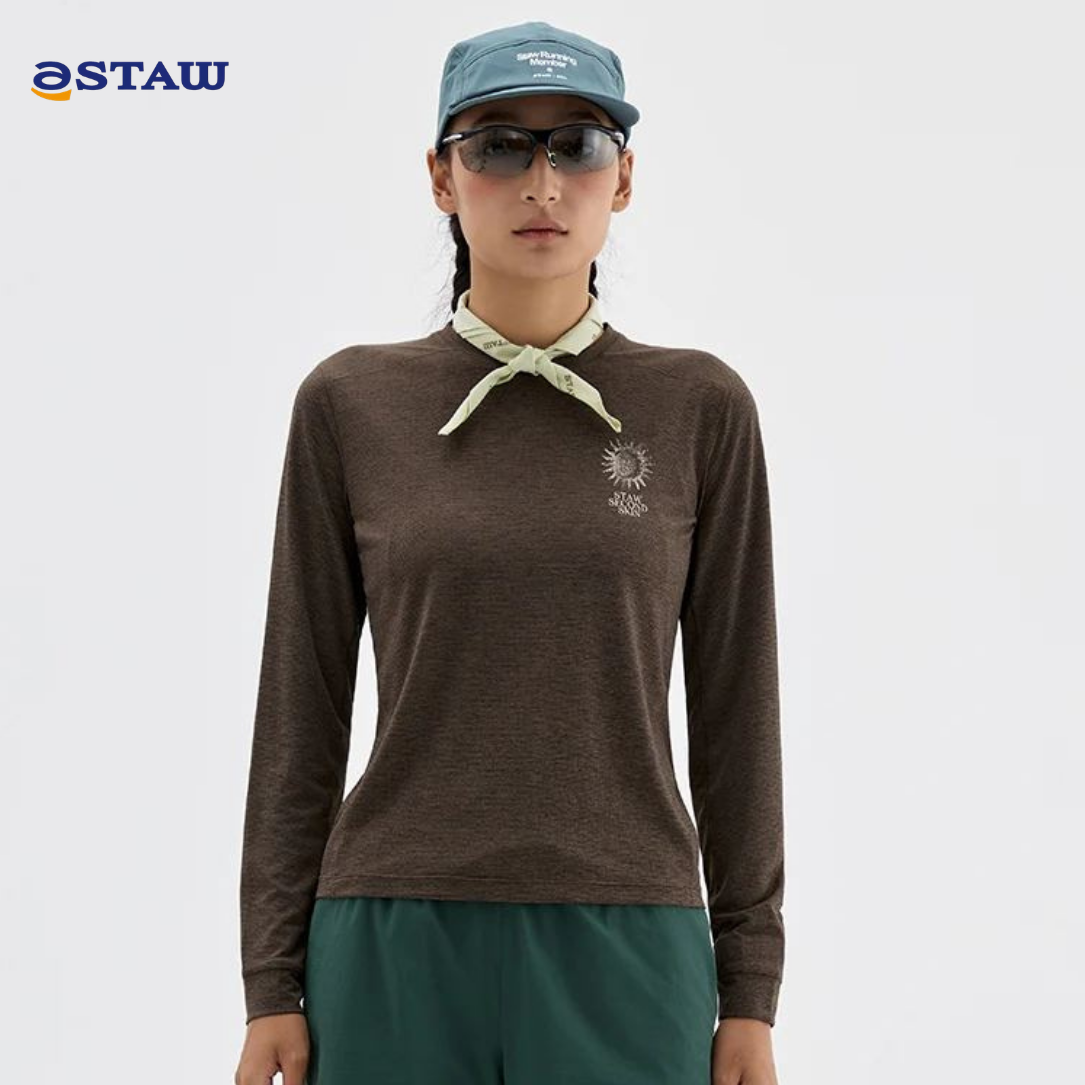 Staw Nature Force Runner Printed Women's Long Sleeve