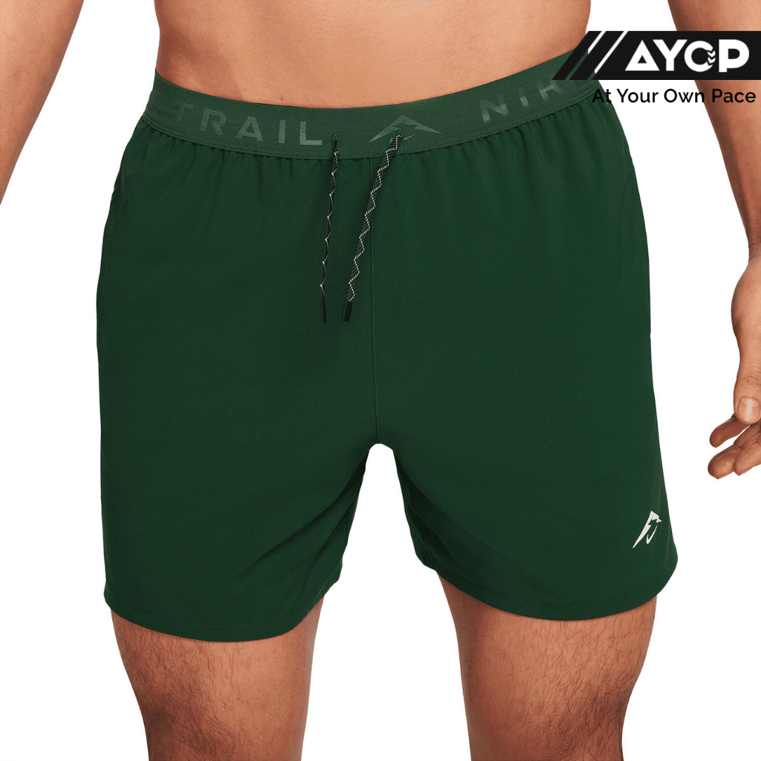 Nike Trail Dri-FIT 6 Inch Brief-lined Men's Running Shorts - Fir Obsidian
