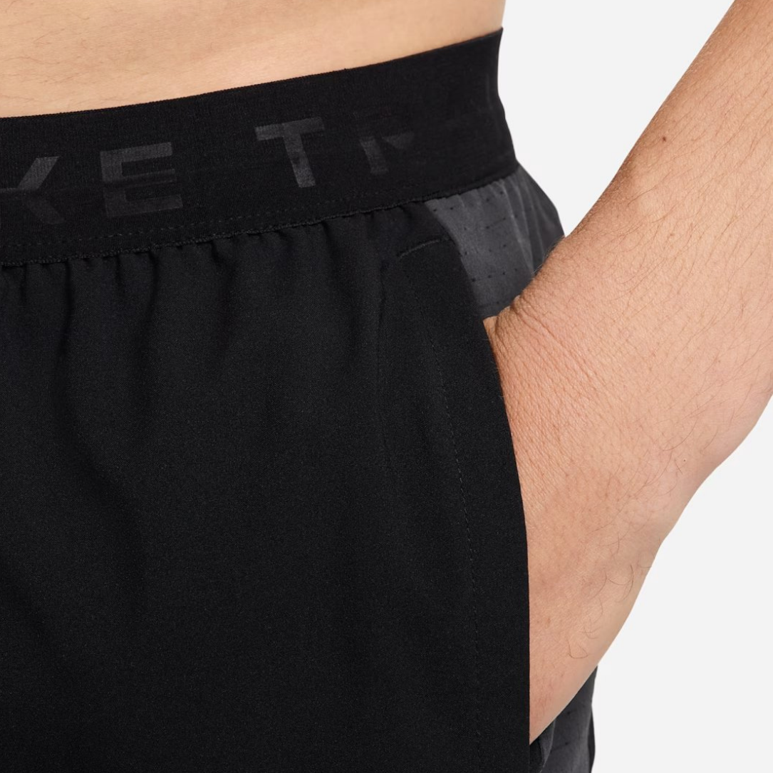 Nike Trail Dri-FIT 6 Inch Brief-lined Men's Running Shorts - Black