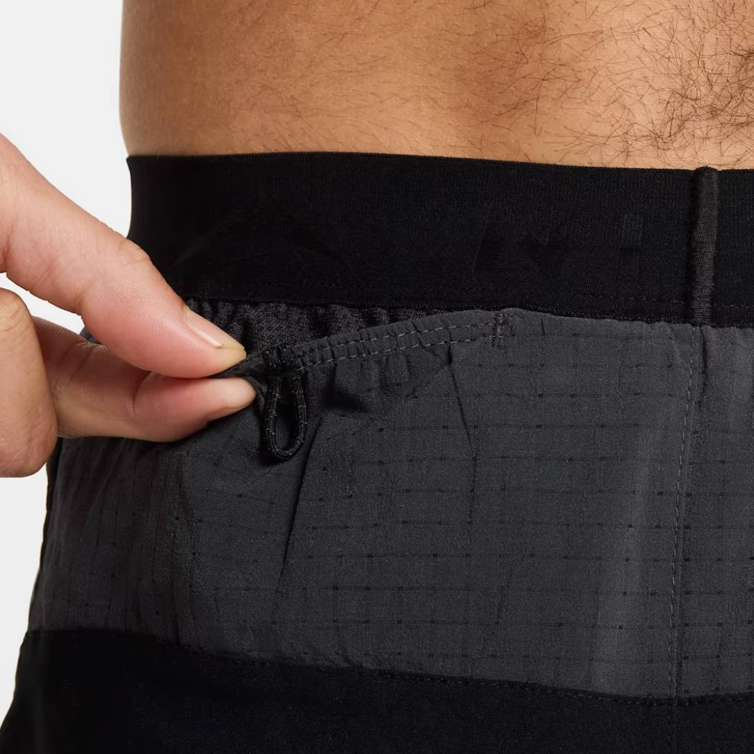Nike Trail Dri-FIT 6 Inch Brief-lined Men's Running Shorts - Black