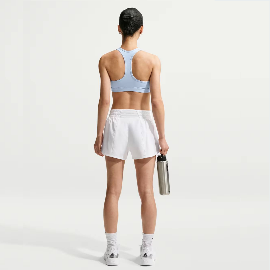 Nike Swoosh Medium Support Women's Padded Sports Bra - Hydrogen Blue