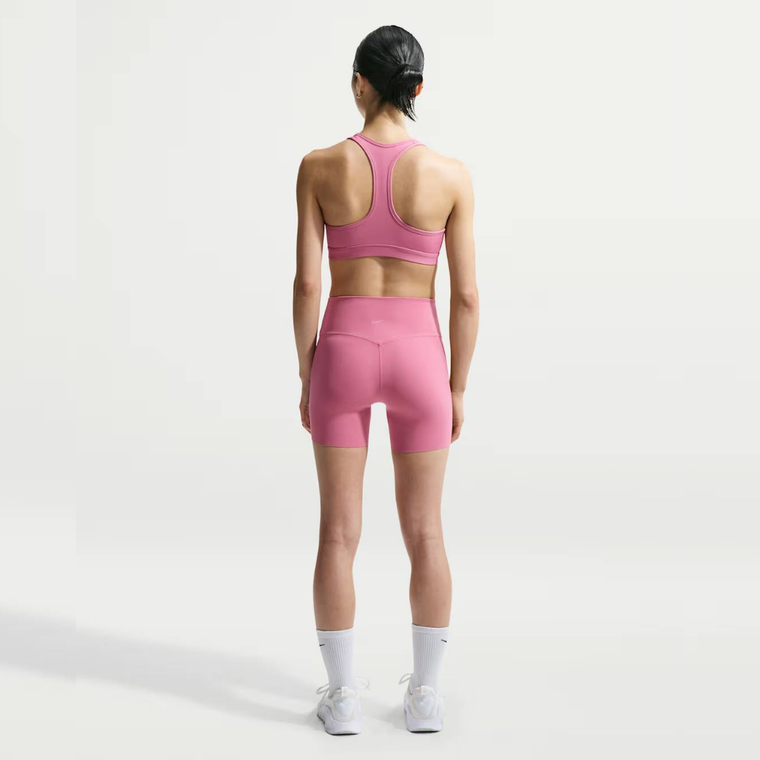 Nike Swoosh Medium Support Women's Padded Sports Bra - Pink Rose