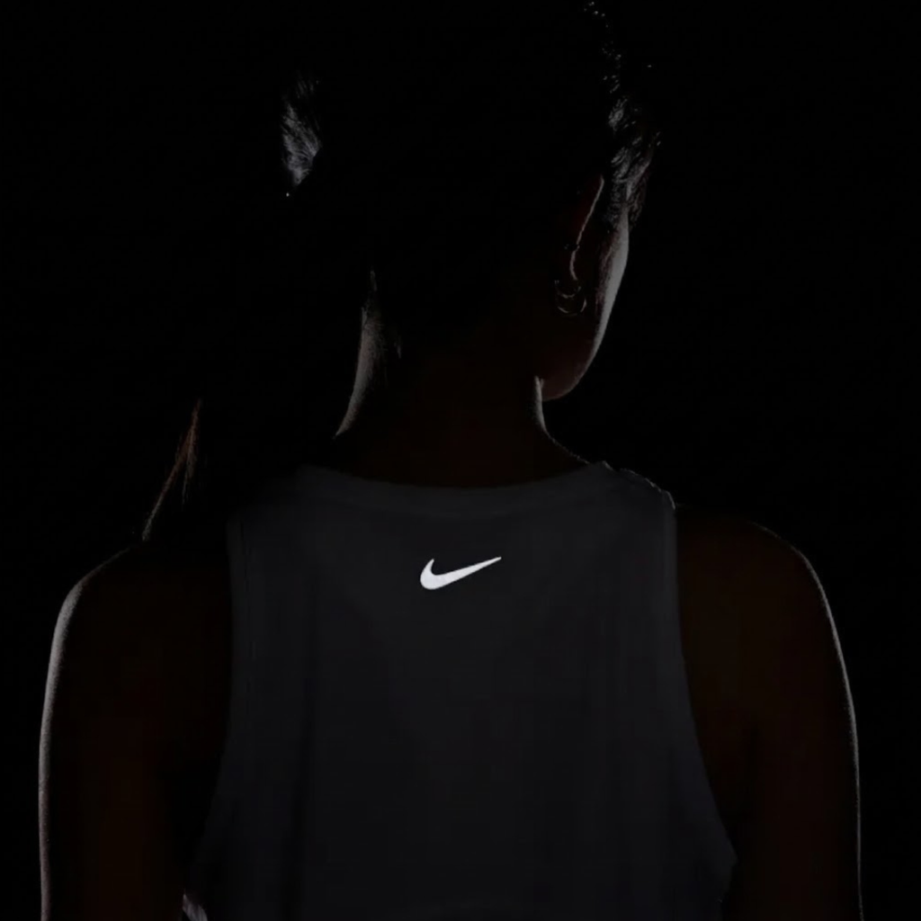 Nike Miler Reflective Women's Running Tank - White