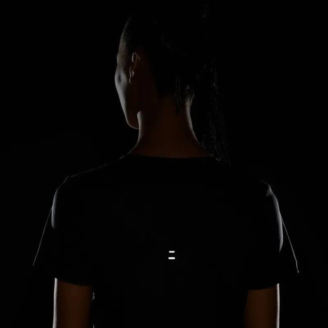 Nike Dri-FIT Tempo Swoosh Women's Running Short Sleeve - Black
