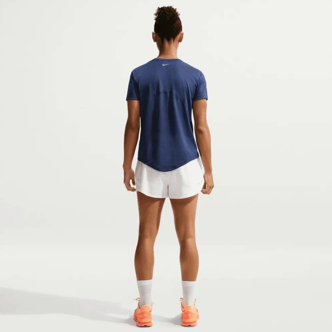 Nike Miler Short Sleeve Women's Running Top - Midnight Navy