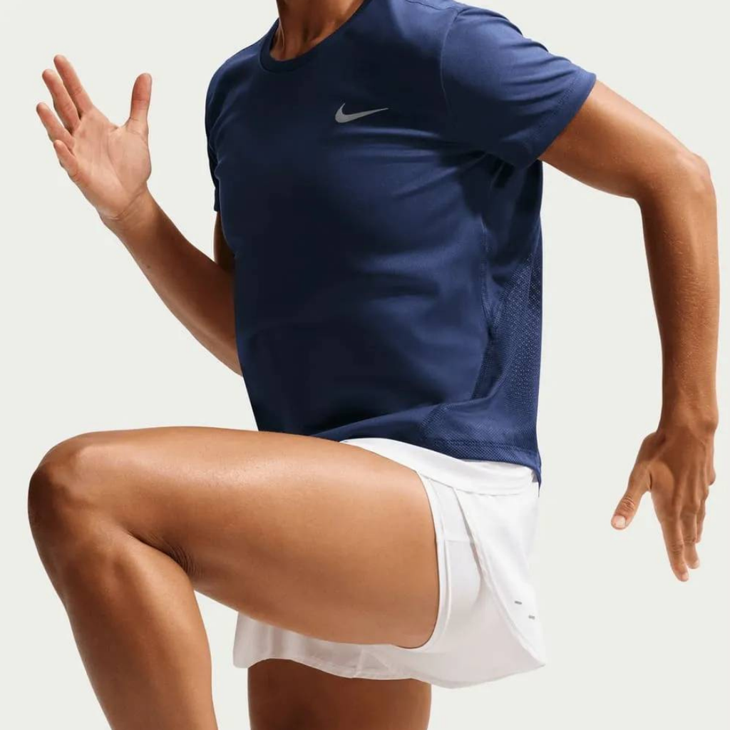 Nike Miler Short Sleeve Women's Running Top - Midnight Navy
