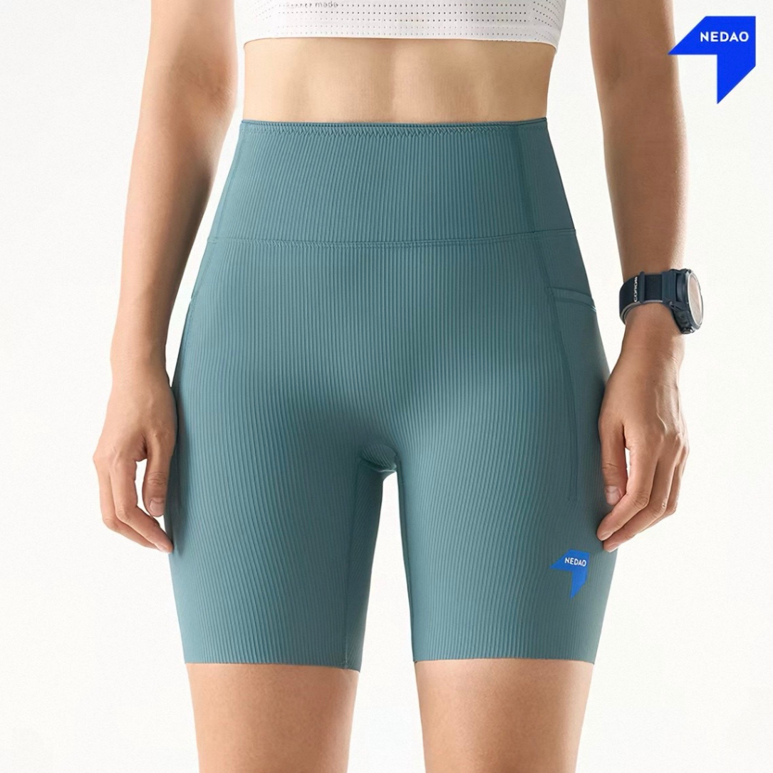Legging Lari Wanita Nedao VelocityX Pro 6-inci (GhostDry)